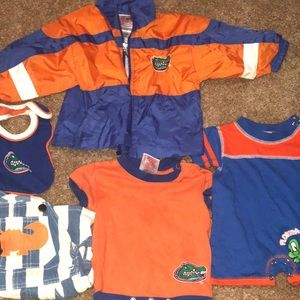 UF Gator Lot. 6 pieces 6 to 12 month
